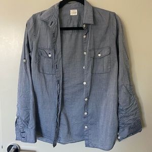 J. CREW WOMENS BUTTON DOWN SHIRT